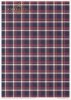 Scottish style * kratka, krateczka, świąteczna kratka, Boże Narodzenie, miś, misie, pluszowy miś, miś pod choinką